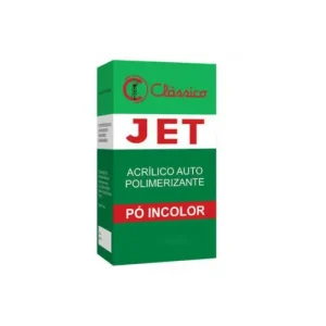 Resina Acrílica Jet Incolor – Pó – 220 g – Clássico